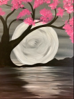 The image for Mystic Sunset! Pick your tree color!