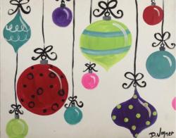 The image for Whimsical Christmas Ornaments. Customize them with names. Makes a great gift for the family!