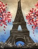 The image for Cherry Blossom Eiffel Tower
