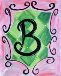 The image for Super cool monogram pick your favorite colors! $30 summer sale!