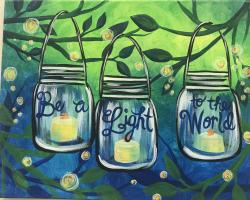 The image for NEW!! Mason Jar Lanterns - Be A Light to the Wood!