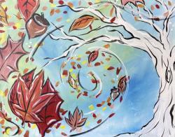 The image for Leaves in the wind!