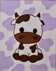 The image for Holy Cow! Look at this cutie moo la la!