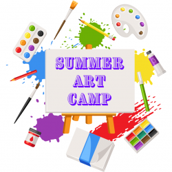 The image for Kids Summer Art Camp 2024!