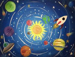 The image for Kids Solar System! 11x14