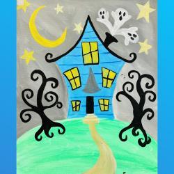 The image for Spooky Haunted House!