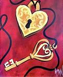 The image for Key to my heart! Makes a great customer Valentine’s gift for someone special!