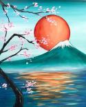 The image for Mt. Fuji Rising Sun!