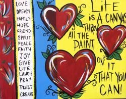 The image for Life is a canvas!