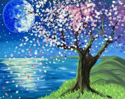 The image for Moonlit Cherry Blossom Tree! An all time Favorite!