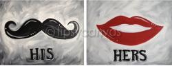 The image for Date Night! Paint one or the set!