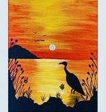 The image for Glow tide with feathered reflections!