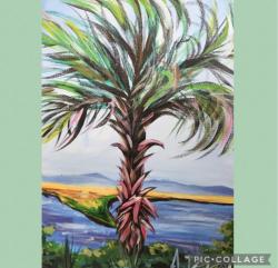The image for Colorful Palm Tree!