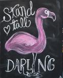 The image for $30 Thursday’s Stand Tall Flamingo