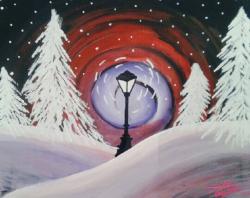 The image for Winter Lamp Post