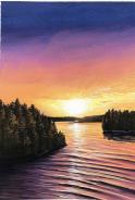 The image for New! Water front sunset!