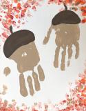 The image for $5.00 Class! Memorable Handprint Fall Keepsake!