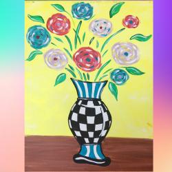 The image for Funky Vase! Choose your favorite color!