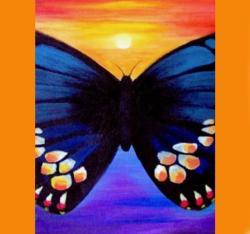 The image for Glow and behold this luminescent Butterfly!