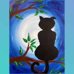 The image for Cat in the Moonlight!
