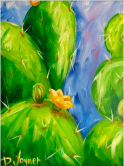 The image for Blooming Prickly Pear!