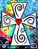 The image for Fun Swirly Cross