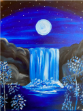 The image for Blue Waterfall