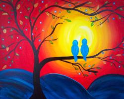 The image for Two Love Birds!