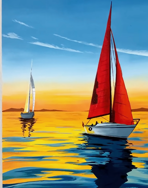 The image for Sunset Sail-abration on the Sea of Dreams!