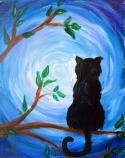 The image for Cat in a tree!