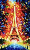 The image for Glowing Eiffel Tower!