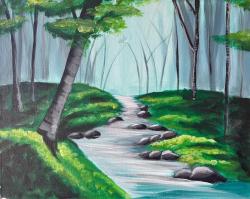 The image for Woodlands Forest with Running River!