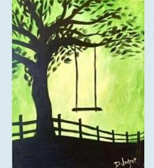The image for Summer tree swing!