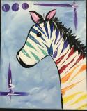The image for $20 Kids Zebra! 11X14