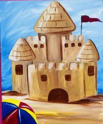 The image for Shellabrate the throne and all it's sandy royalty!
