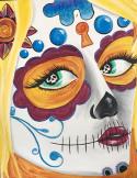 The image for Awesome Sugar Skull - Get ready for October!