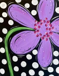 The image for Polka dot Flowers!