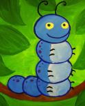 The image for $20 Kids Inchworm! Welcome all ages !😀11X14