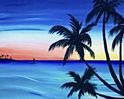 The image for Paddle Towards the Sunset!