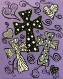 The image for Animal print Crosses! Pick your colors!