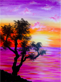 The image for Sunset on the Water!