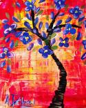 The image for Beautiful Art Deco Flowering Tree