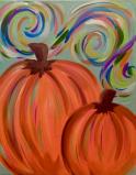 The image for Swirly Pumpkins! Great Keepsake!