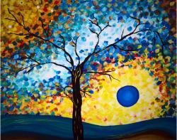 The image for Autumn Night Fall! Perfect to hang in your home!