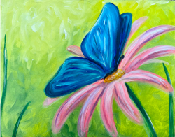 The image for Beautiful Butterfly on a Flower!