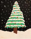 The image for Snowy Christmas Tree! The Most Perfect Day Before Christmas Activity!