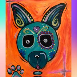 The image for Dias Del los muertos Dog!