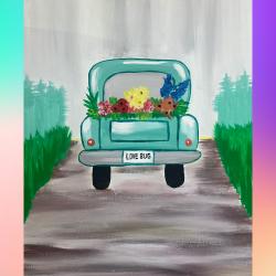 The image for Love Bug Truckin’ Along!