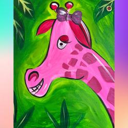 The image for Fun giraffe! Pick your favorite color!