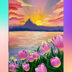 The image for Fabulous tulips in the sun!